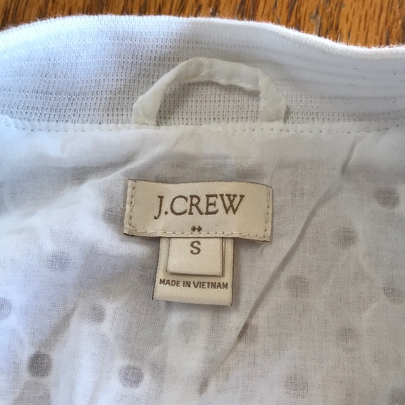 J Crew eyelet jacket - Picture 3 of 8